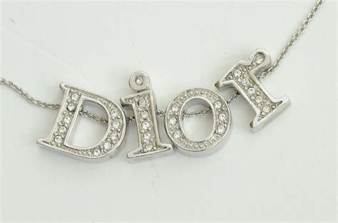 cheap dior necklace|genuine christian Dior necklace.